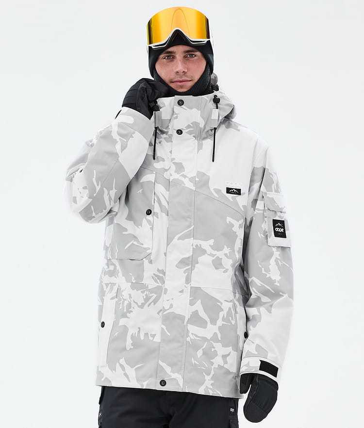 Dope Adept Snowboard Jacket Men Metal Blue Camo