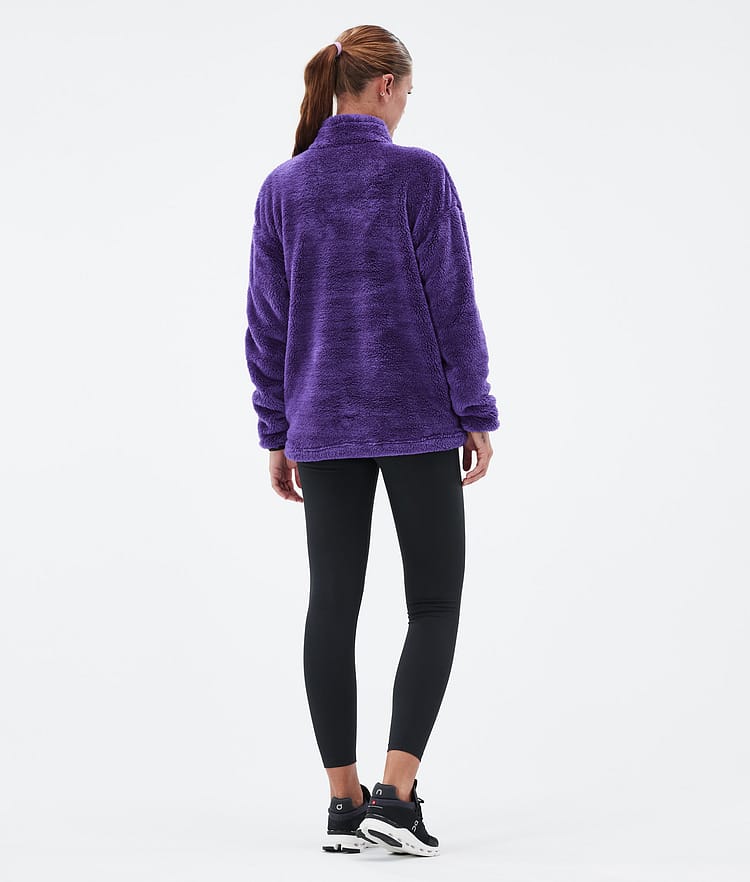 Dope Pile W Fleece Sweater Women Faded Green