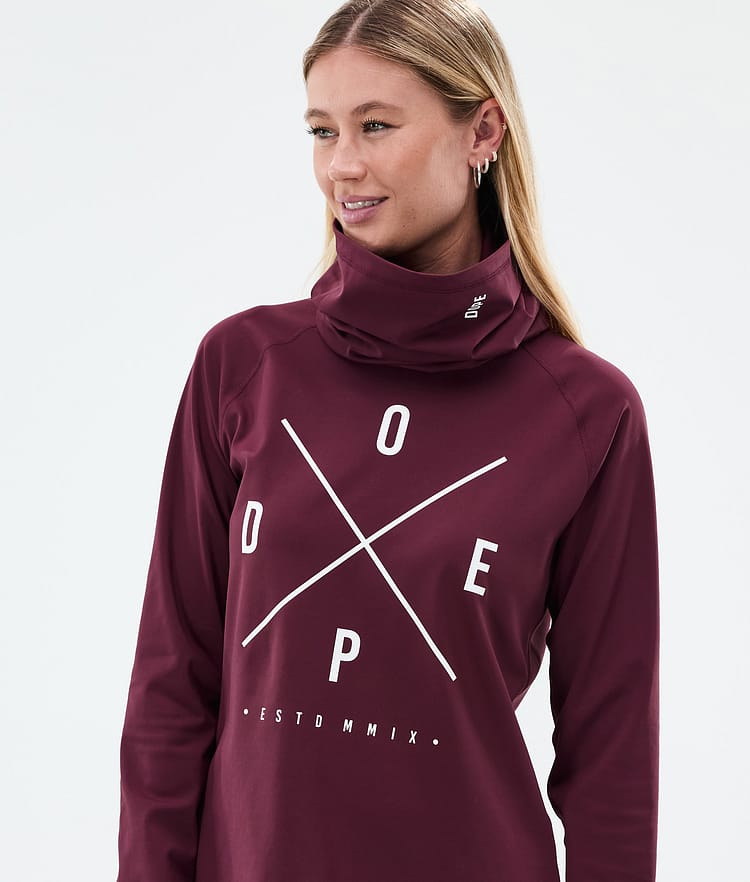 Dope Snuggle W Base Layer Top Women 2X-Up Metal Blue