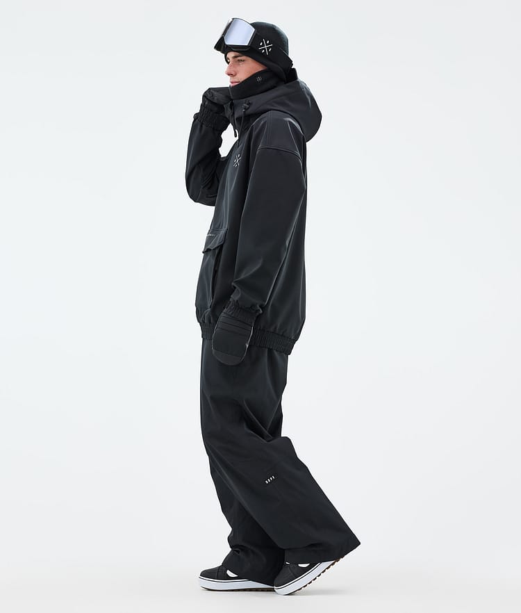 Dope Cyclone Snowboard Jacket Men Black Renewed