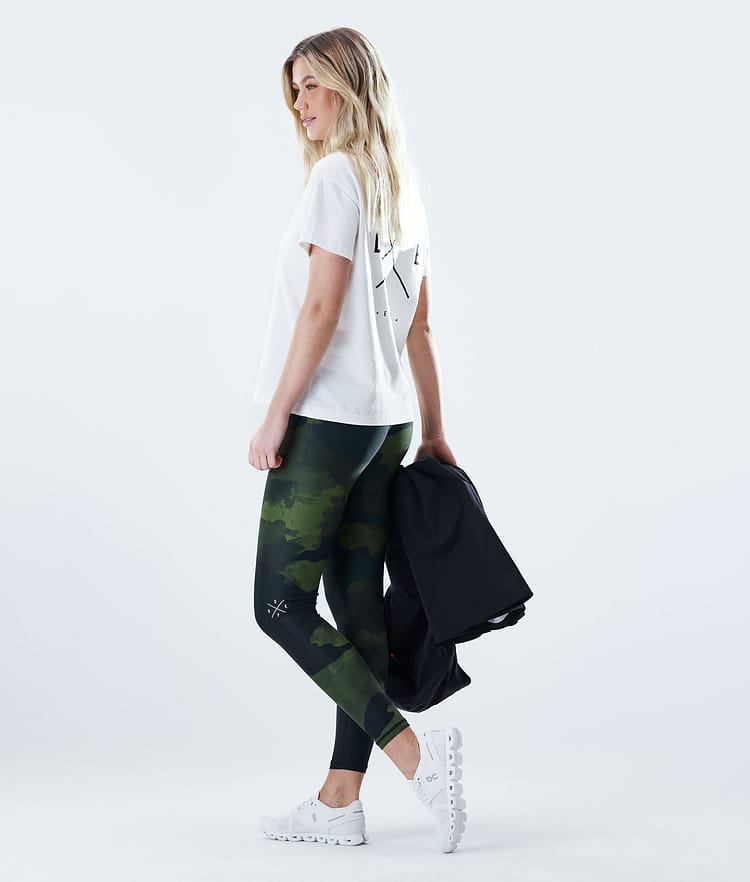 Dope Razor Leggings Women Green Camo