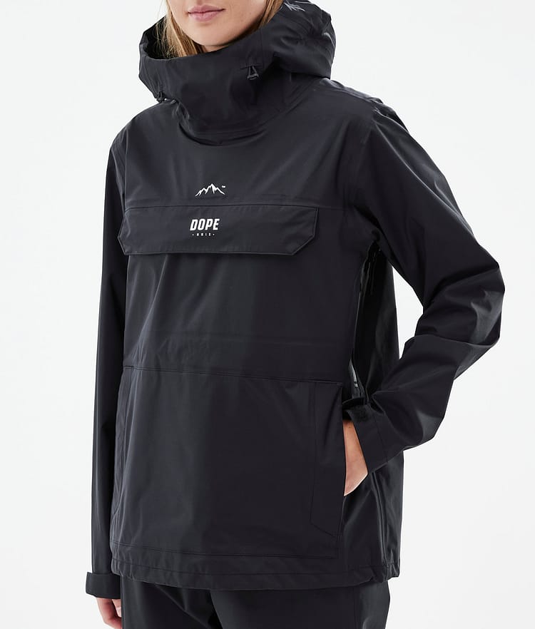 Dope Downpour W Rain Jacket Women Black