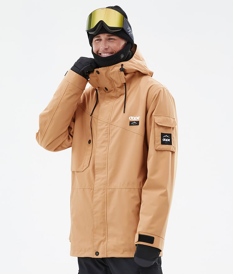 Dope Adept Snowboard Jacket Men Metal Blue Camo