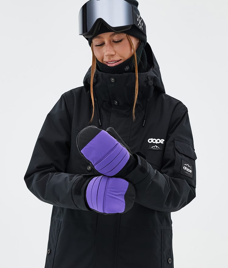 Dope Ace Snow Mittens Yellow