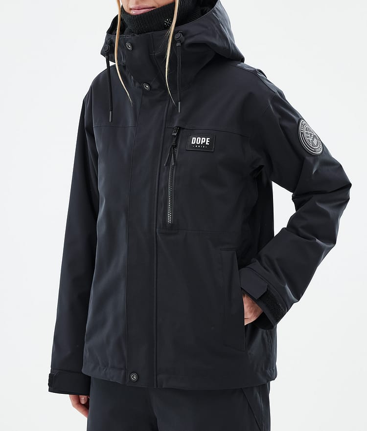 Dope Blizzard W Full Zip Snowboard Jacket Women Faded Green