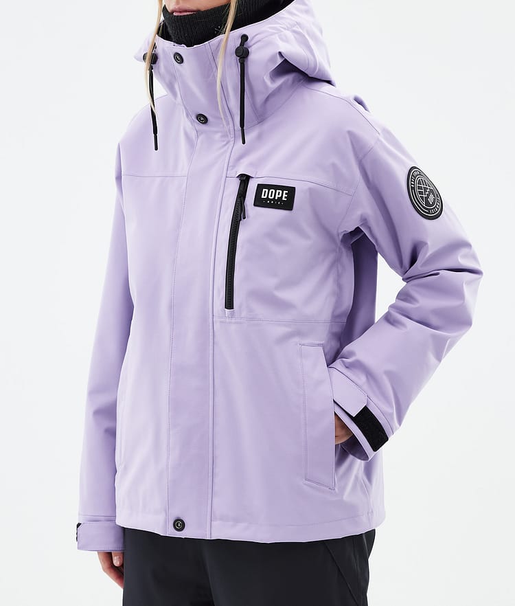 Dope Blizzard W Full Zip Snowboard Jacket Women Faded Green