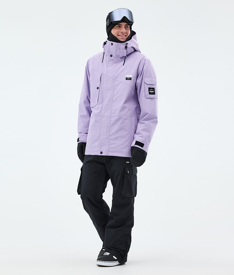 Dope Adept Snowboard Jacket Men Metal Blue Camo