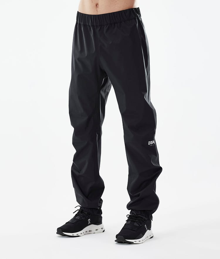 Dope Downpour Rain Pants Men Black