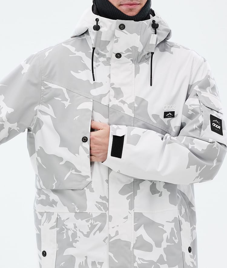 Dope Adept Snowboard Jacket Men Metal Blue Camo