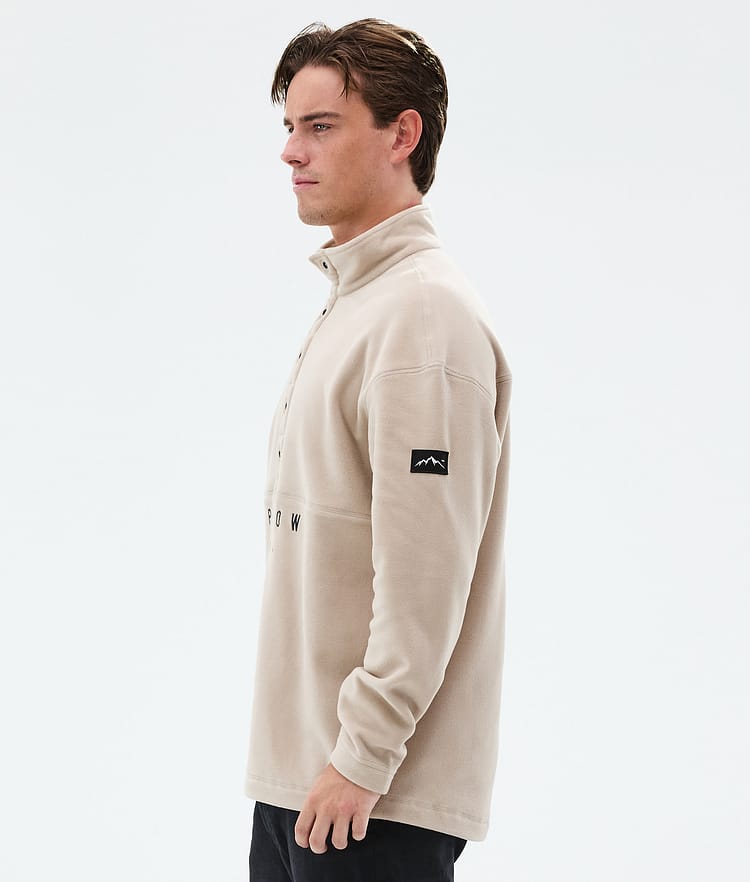 Dope Comfy Fleece Sweater Men Sand/Black