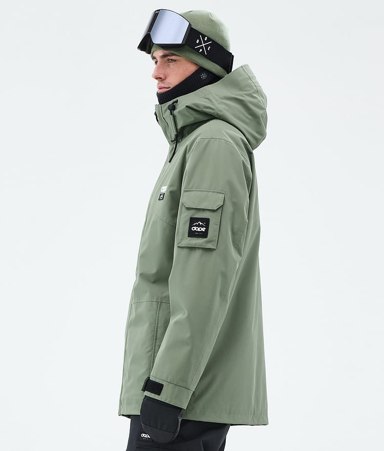Dope Adept Snowboard Jacket Men Metal Blue Camo