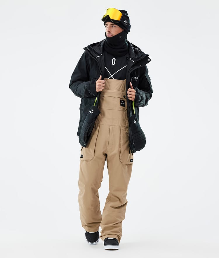 Dope Notorious B.I.B Snowboard Pants Men Black Renewed