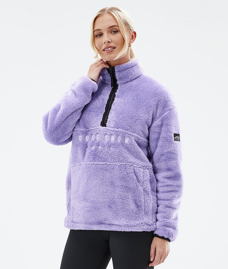 Dope Pile W Fleece Sweater Women Faded Green