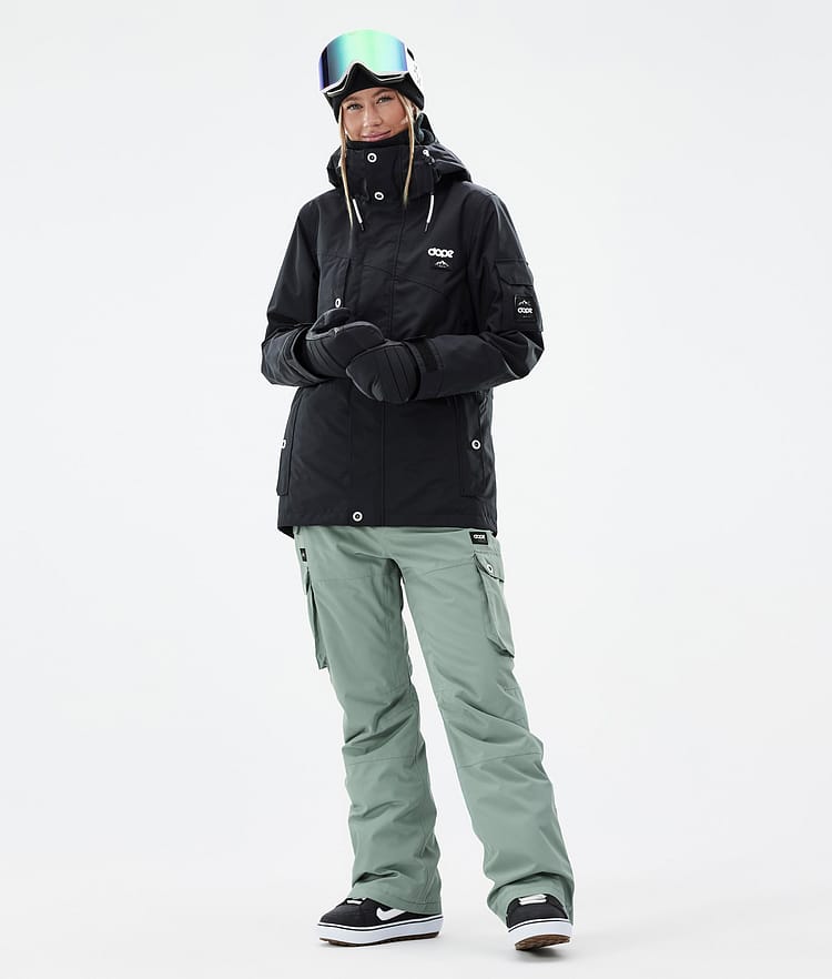 Dope Iconic W Snowboard Pants Women Black Renewed
