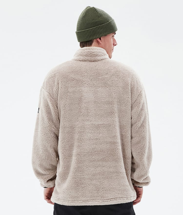 Dope Pile Fleece Sweater Men Moss Green