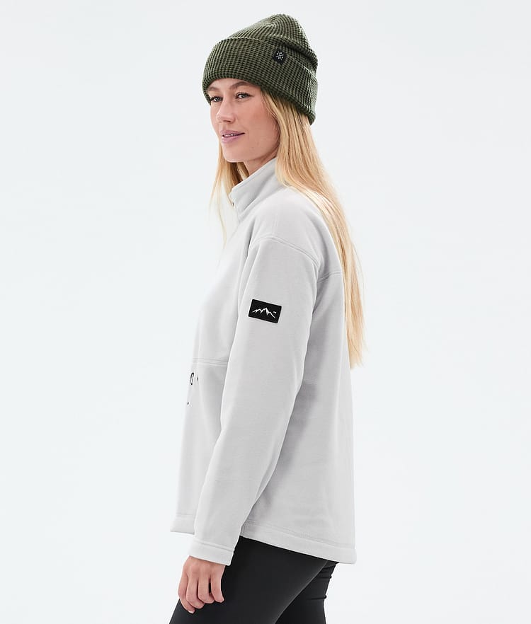 Dope Comfy W Fleece Sweater Women Faded Green Renewed