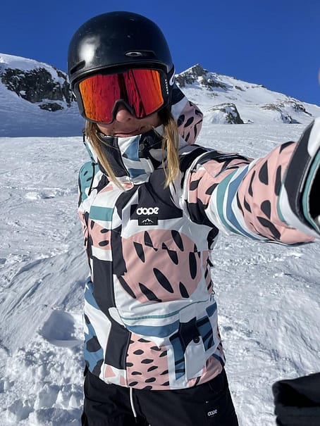 Dope Adept W Snowboard Jacket Women Soft Pink Renewed