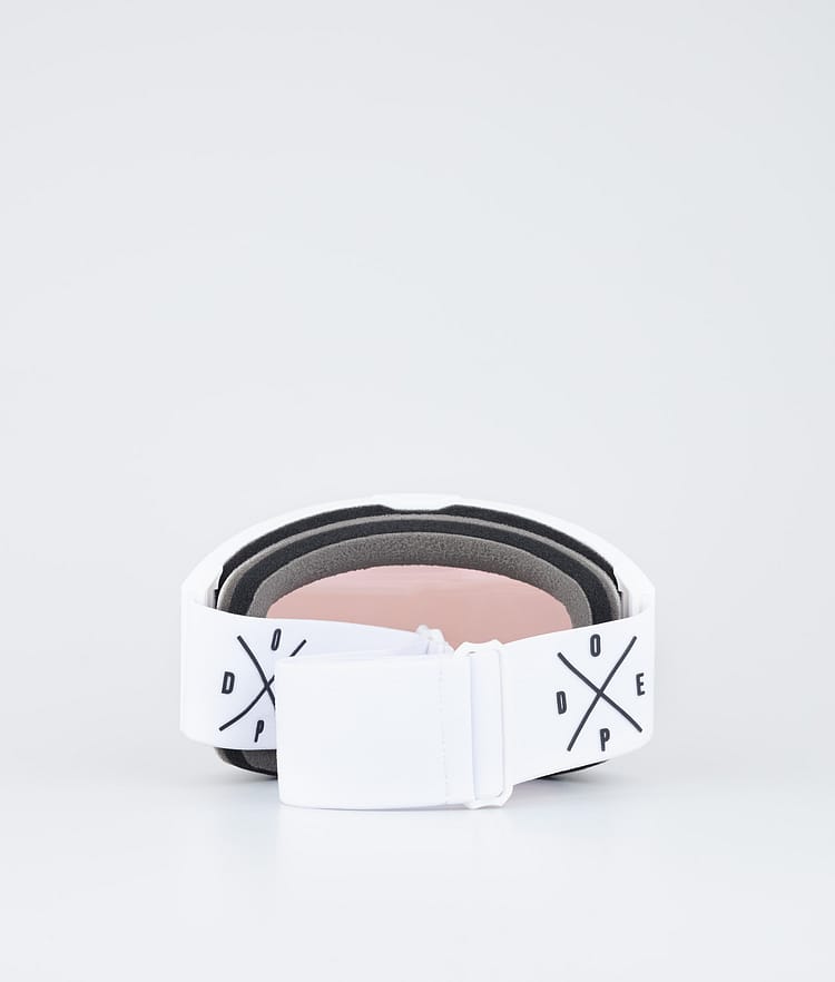 Dope Sight Ski Goggles Black/Pink Mirror