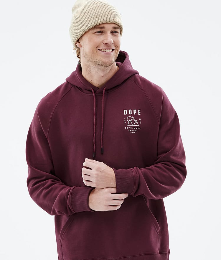 Dope Common 22 Hoodie Men 2X-Up Black