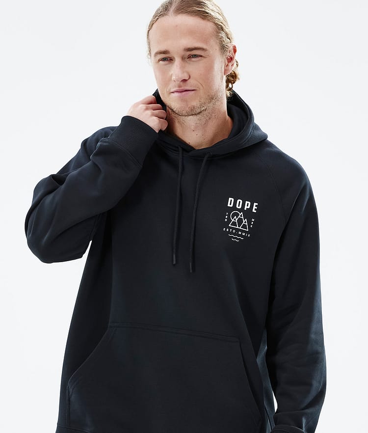 Dope Common 22 Hoodie Men 2X-Up Black