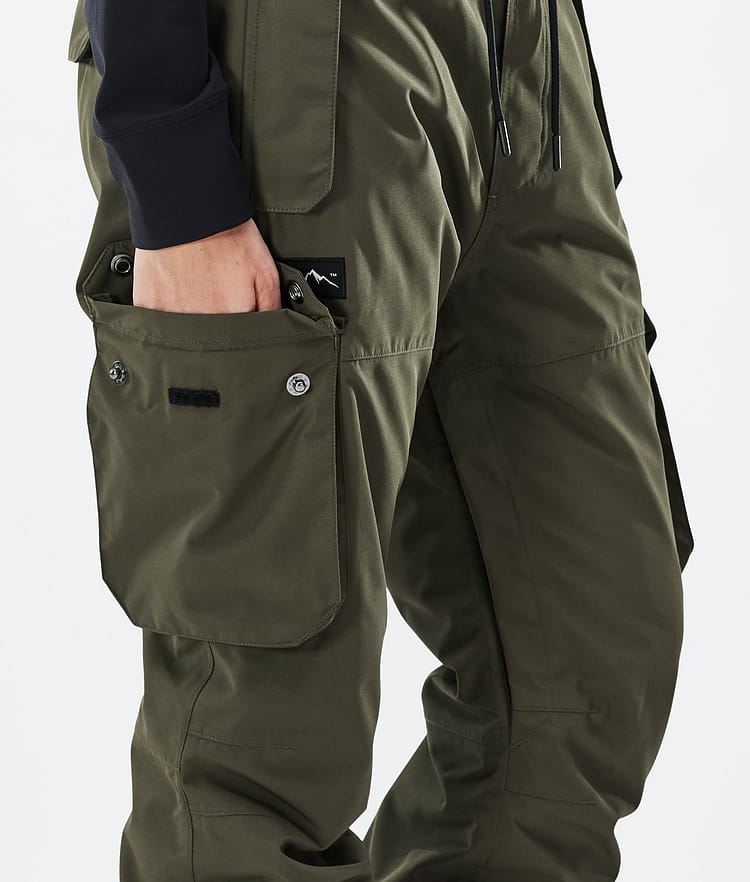 Dope Iconic W Snowboard Pants Women Black Renewed