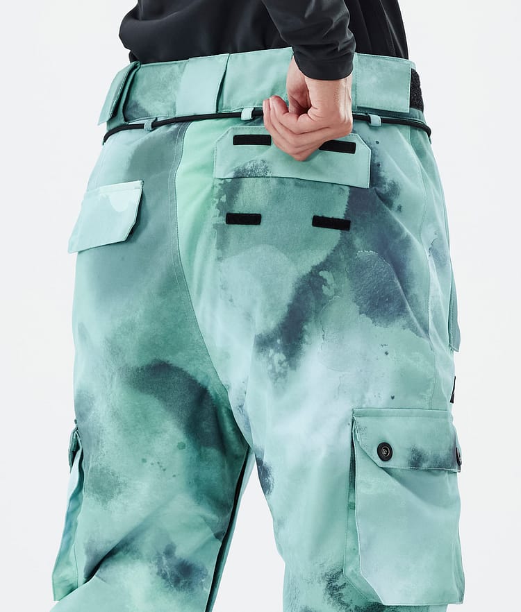 Dope Iconic W Snowboard Pants Women Scribble Purple