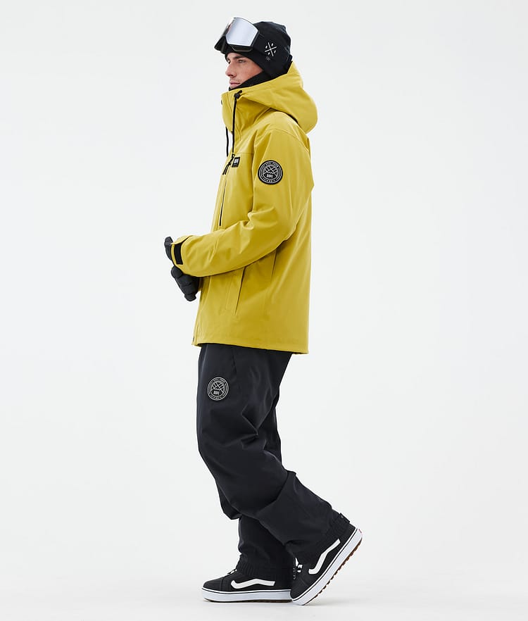 Dope Blizzard Full Zip Snowboard Jacket Men Olive Green