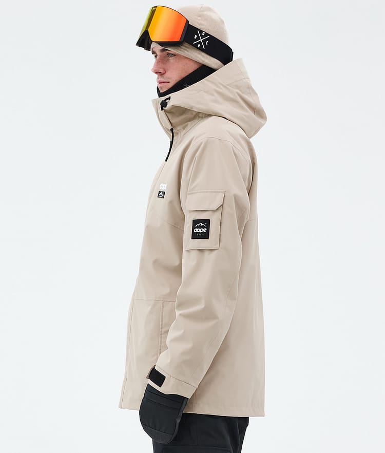 Dope Adept Snowboard Jacket Men Whitish Renewed