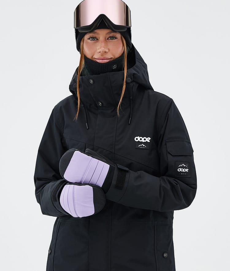 Dope Ace Snow Mittens Yellow