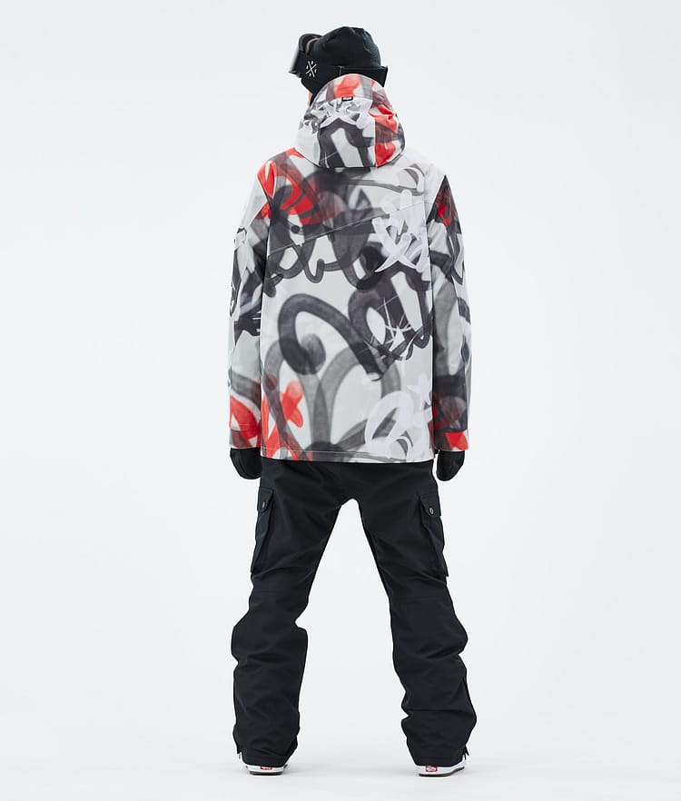 Dope Adept Snowboard Jacket Men Metal Blue Camo