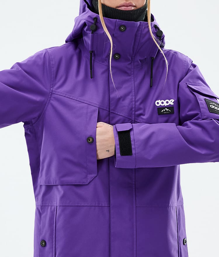 Dope Adept W Snowboard Jacket Women Soft Pink Renewed