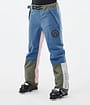 Dope Legacy Track W Ski Jacket Women Blue Steel/Light Grey/Soft Pink/Greenish