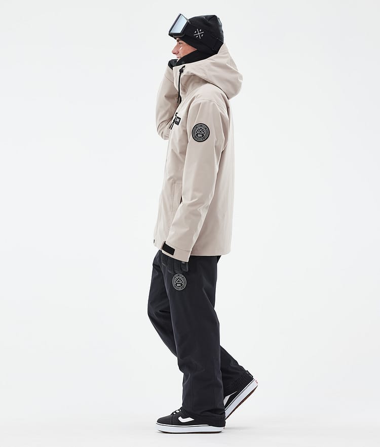 Dope Blizzard Full Zip Snowboard Jacket Men Olive Green Renewed