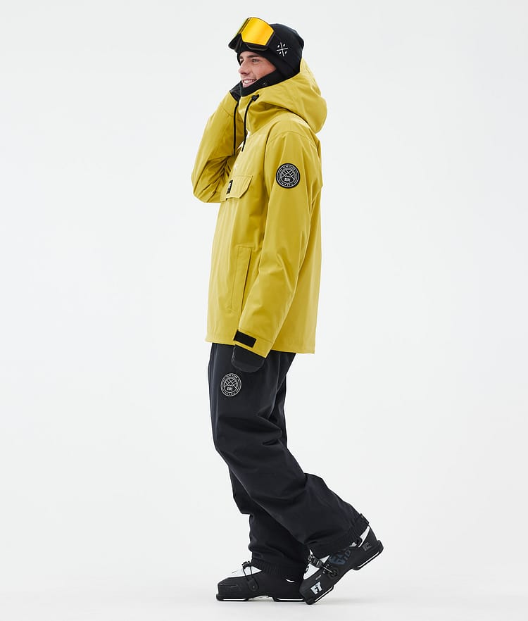 Dope Blizzard Ski Jacket Men Shards Burgundy Blue