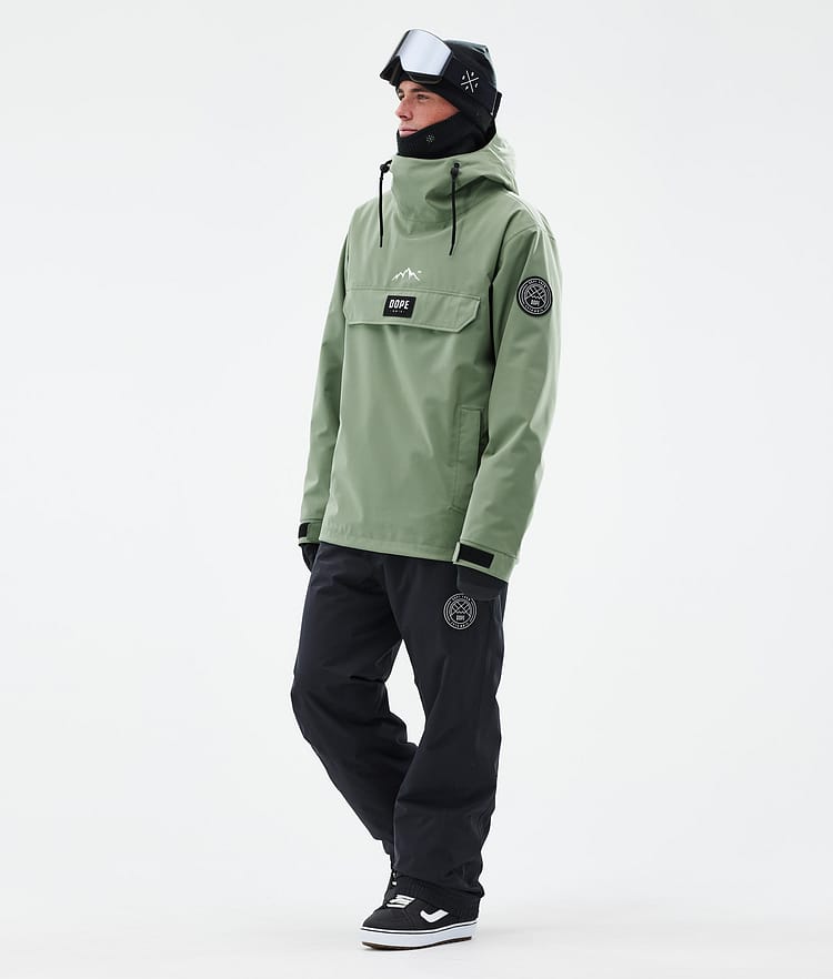Dope Blizzard Snowboard Jacket Men Whitish