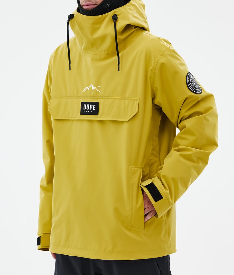 Dope Blizzard Snowboard Jacket Men Whitish