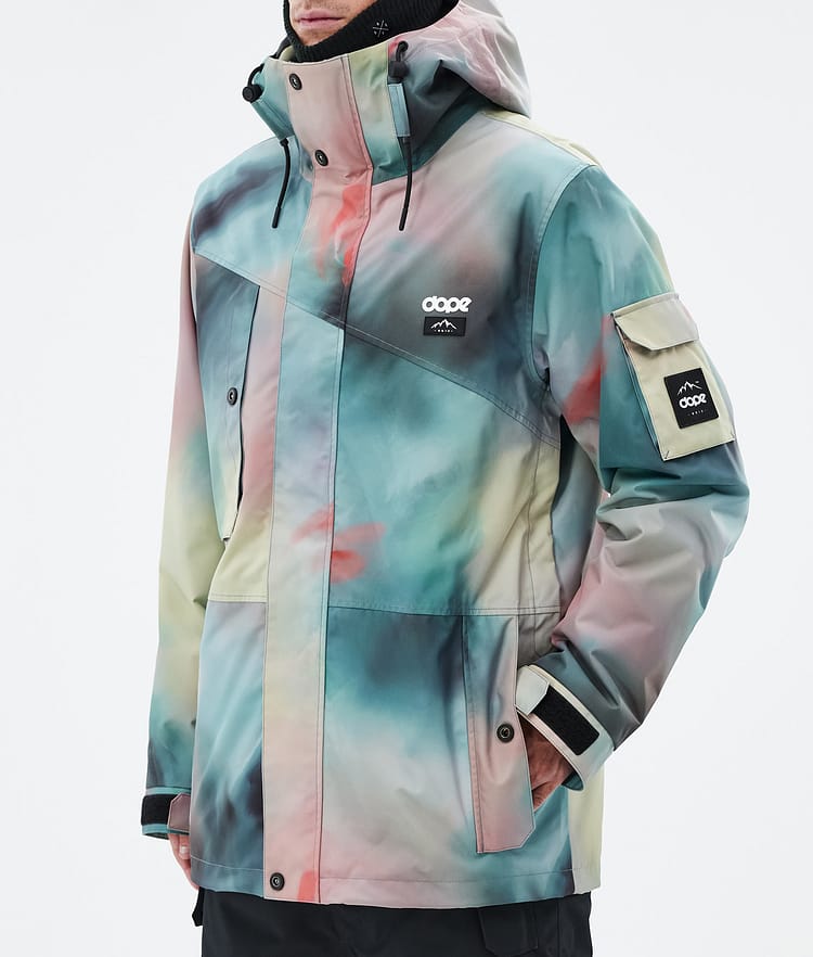 Dope Adept Snowboard Jacket Men Whitish Renewed