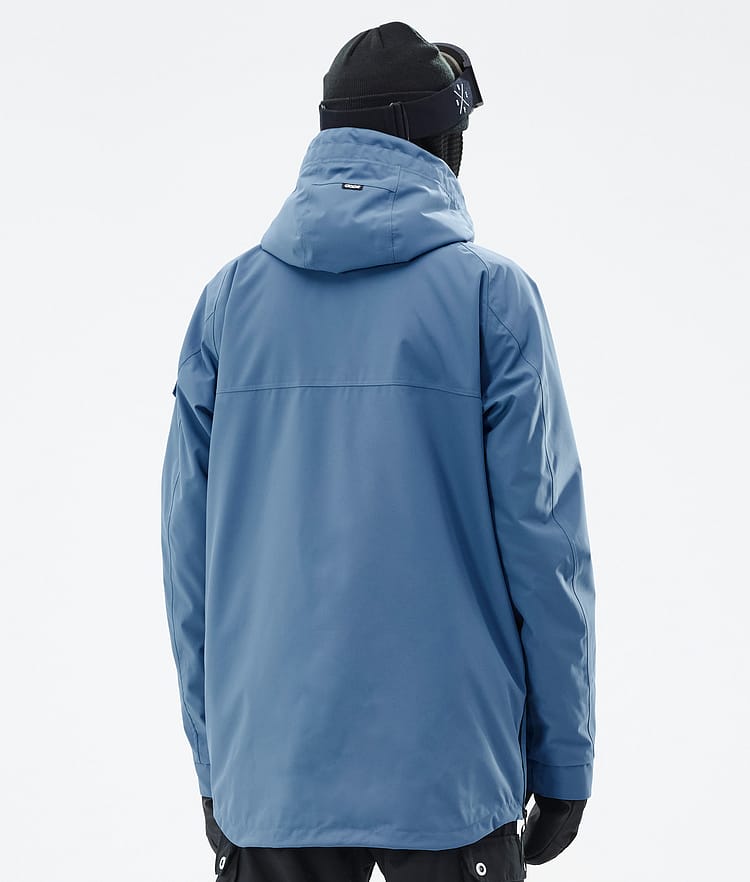 Dope Akin Snowboard Jacket Men Metal Blue