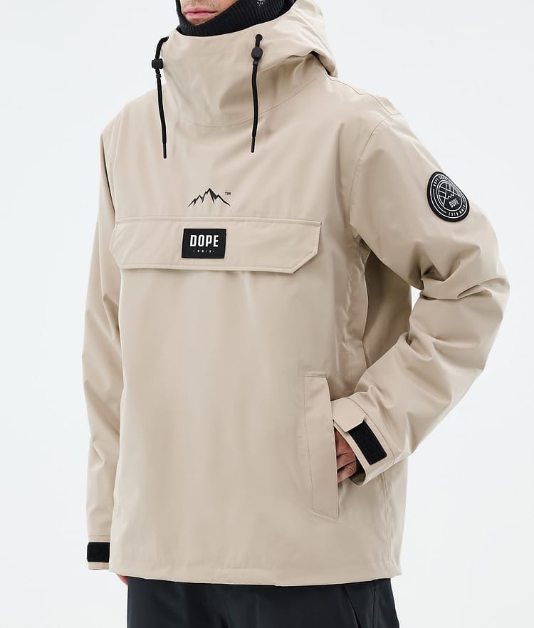 Dope Blizzard Ski Jacket Men Metal Blue