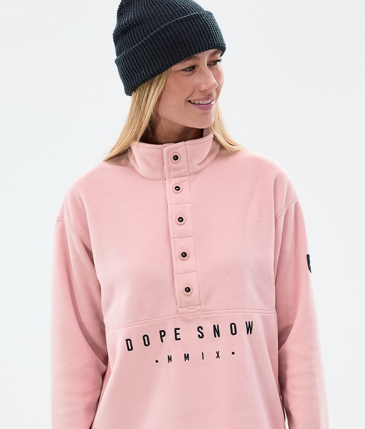 Dope Comfy W Fleece Sweater Women Faded Green Renewed
