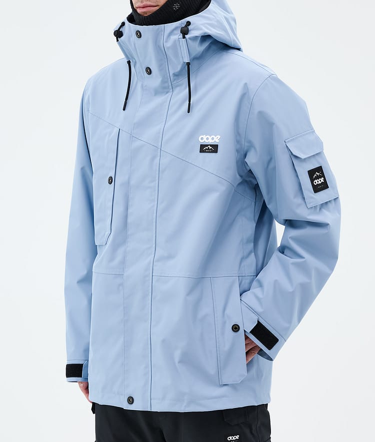 Dope Adept Snowboard Jacket Men Whitish Renewed