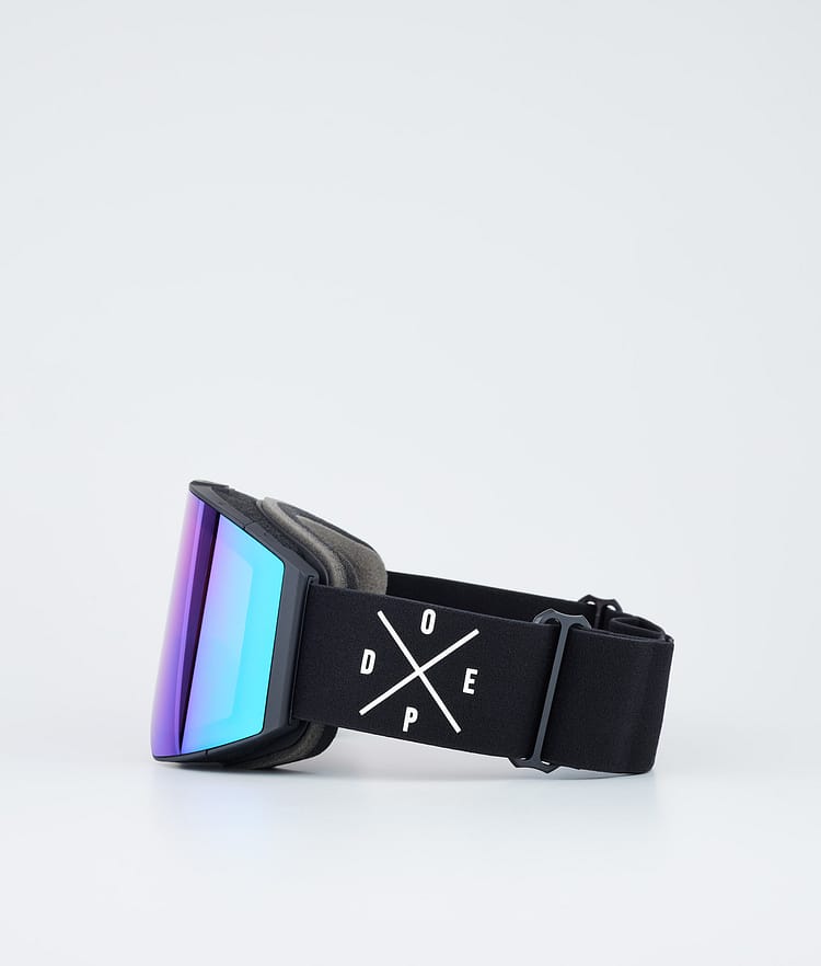 Dope Sight Ski Goggles Black/Pink Mirror