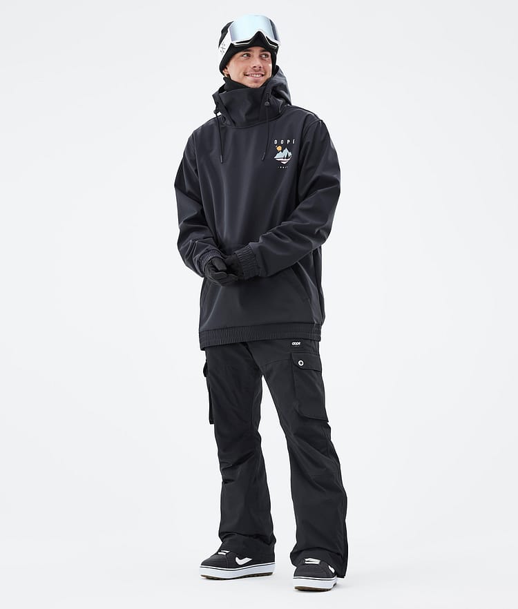 Dope Yeti 2022 Snowboard Jacket Men Pine Black Renewed