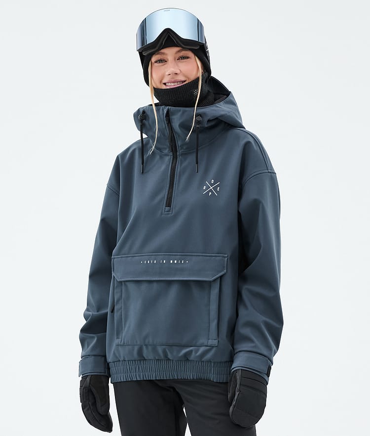 Dope Cyclone W Snowboard Jacket Women Light Grey
