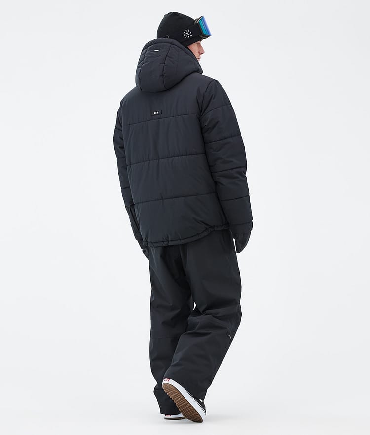 Dope Puffer Full Zip Snowboard Jacket Men Sand