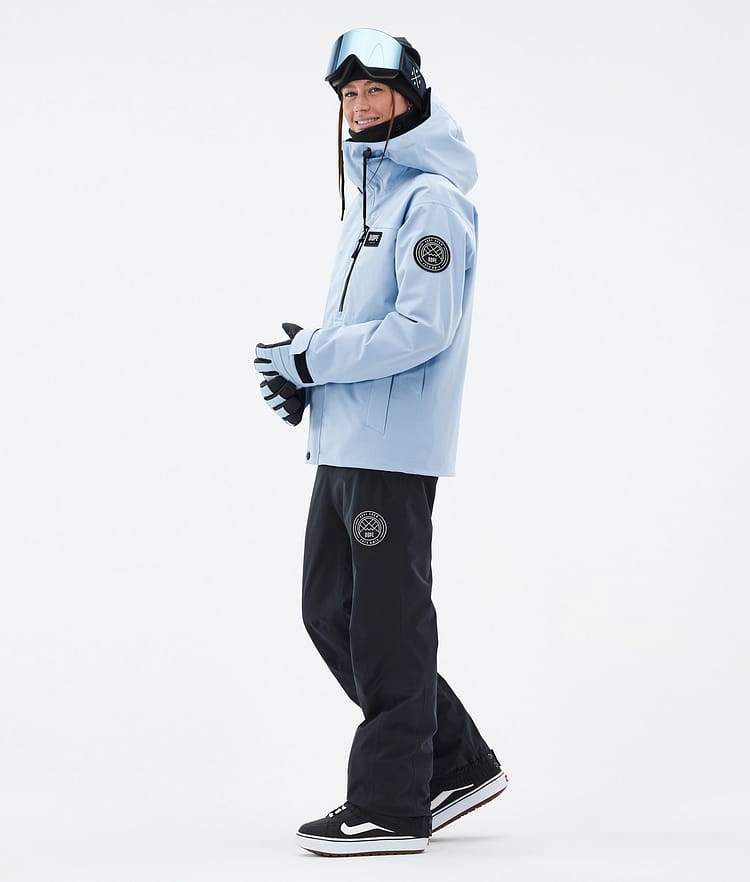 Dope Blizzard W Full Zip Snowboard Jacket Women Faded Green Renewed