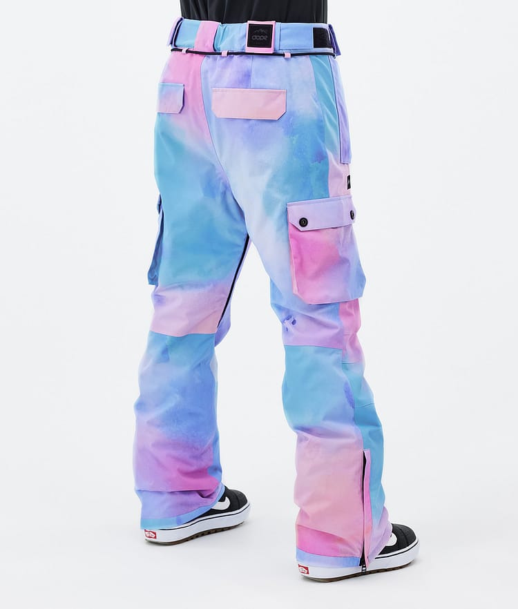 Dope Iconic W Snowboard Pants Women Scribble Purple