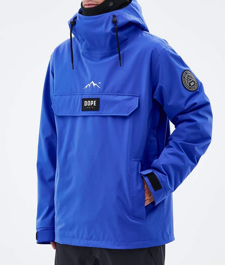 Dope Blizzard Ski Jacket Men Metal Blue