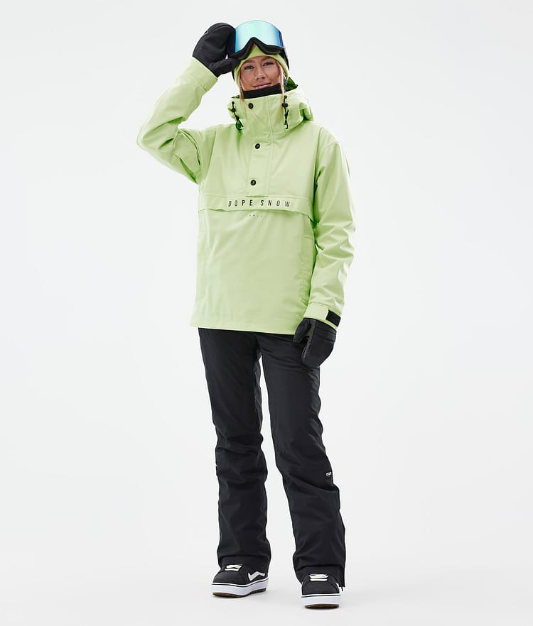 Dope Legacy W Snowboard Jacket Women Khaki Yellow