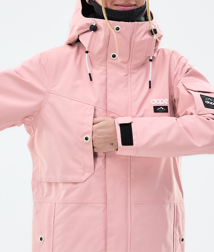 Dope Adept W Snowboard Jacket Women Soft Pink Renewed